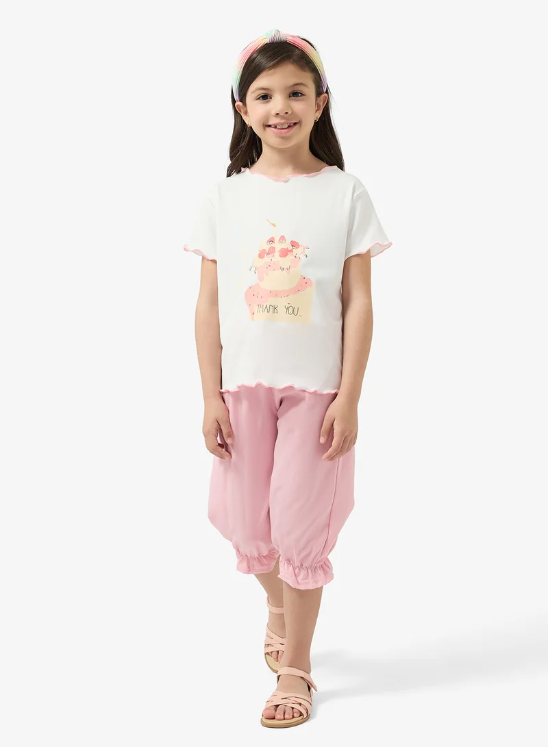 بنياتا طقم بنطلون علوي